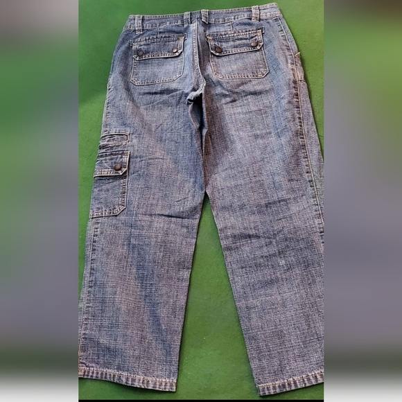 Liz Claiborne 100% Cotton Jeans Pants 5 Pockets Size 6 - Picture 3 of 7